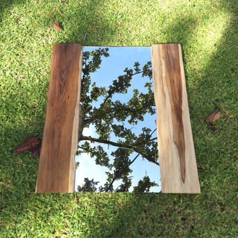 Wooden Mirror – Rectangular