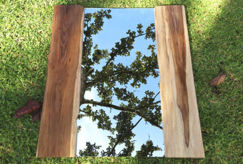 Wooden Mirror – Rectangular