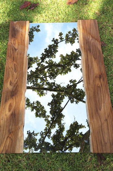 Wooden Mirror – Rectangular 2