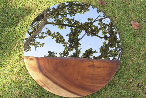 Wooden Mirror – Circular 2