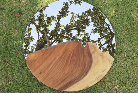 Wooden Mirror – Circular 3